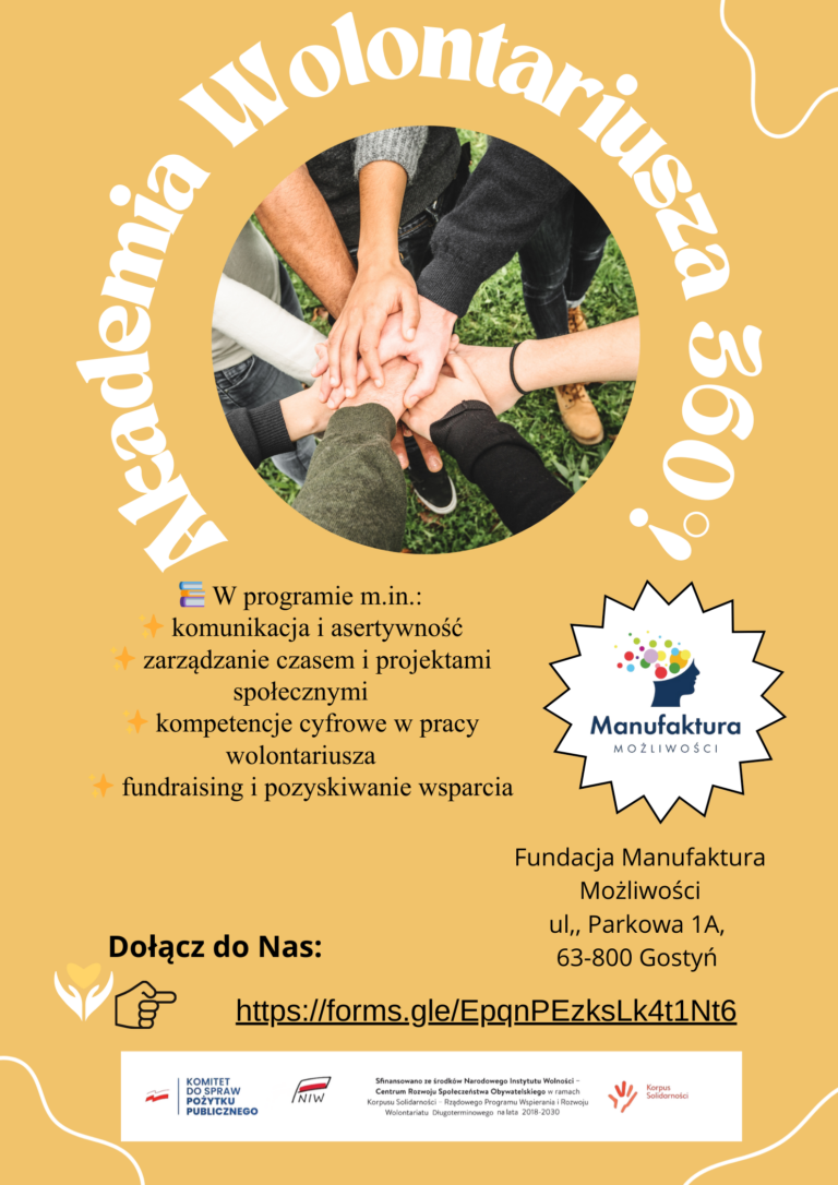 🎉 Rusza Akademia Wolontariusza 360°! 🎉