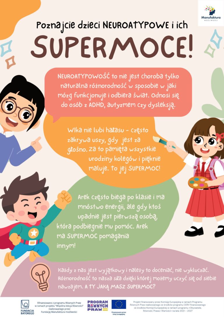 Każde dziecko ma swoją SUPERMOC