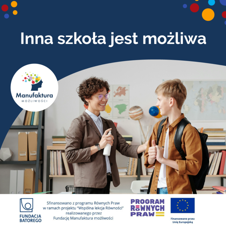 Każde dziecko ma prawo do dobrej edukacji.